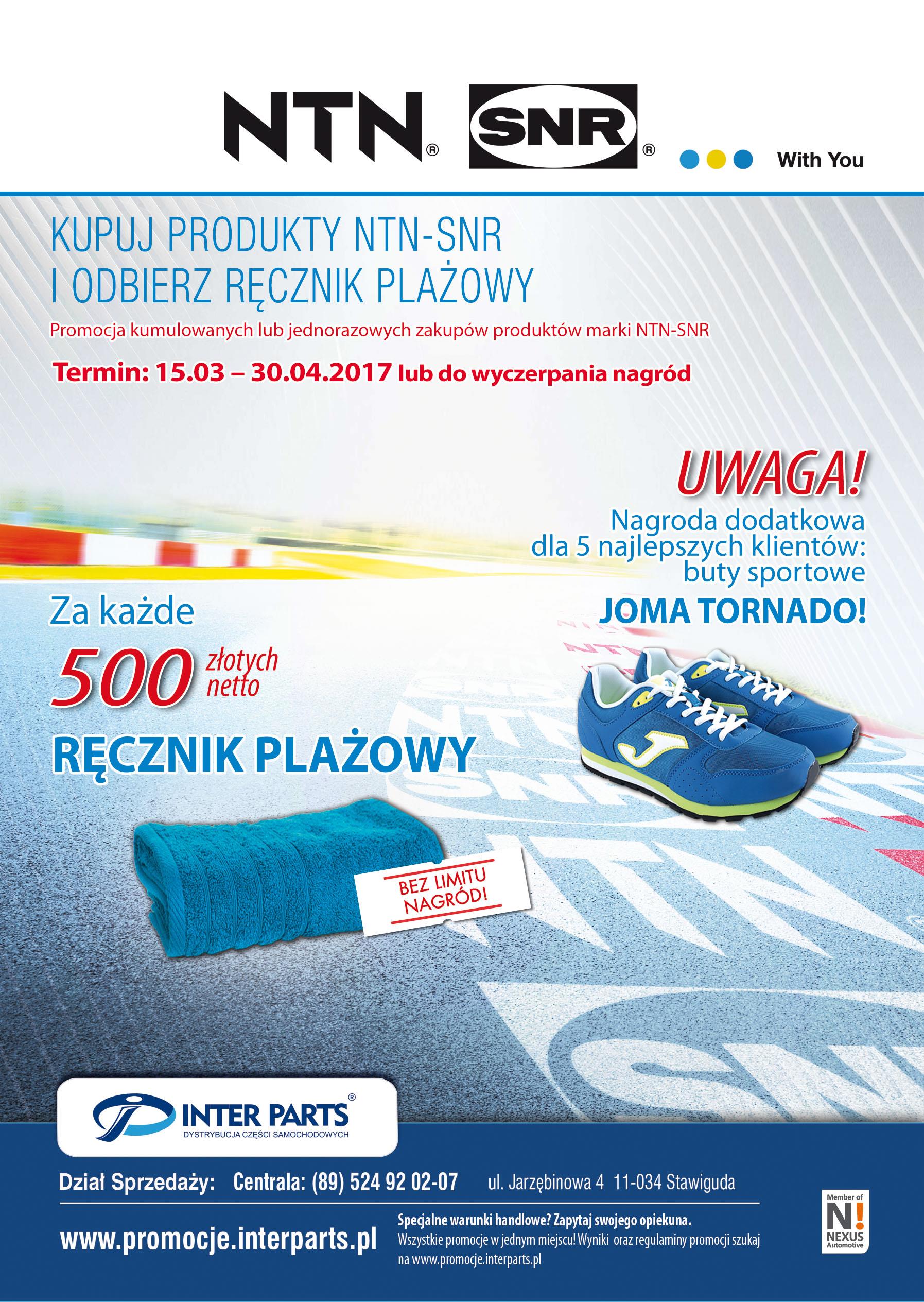 Ulotka promocyjna NTN-SNR